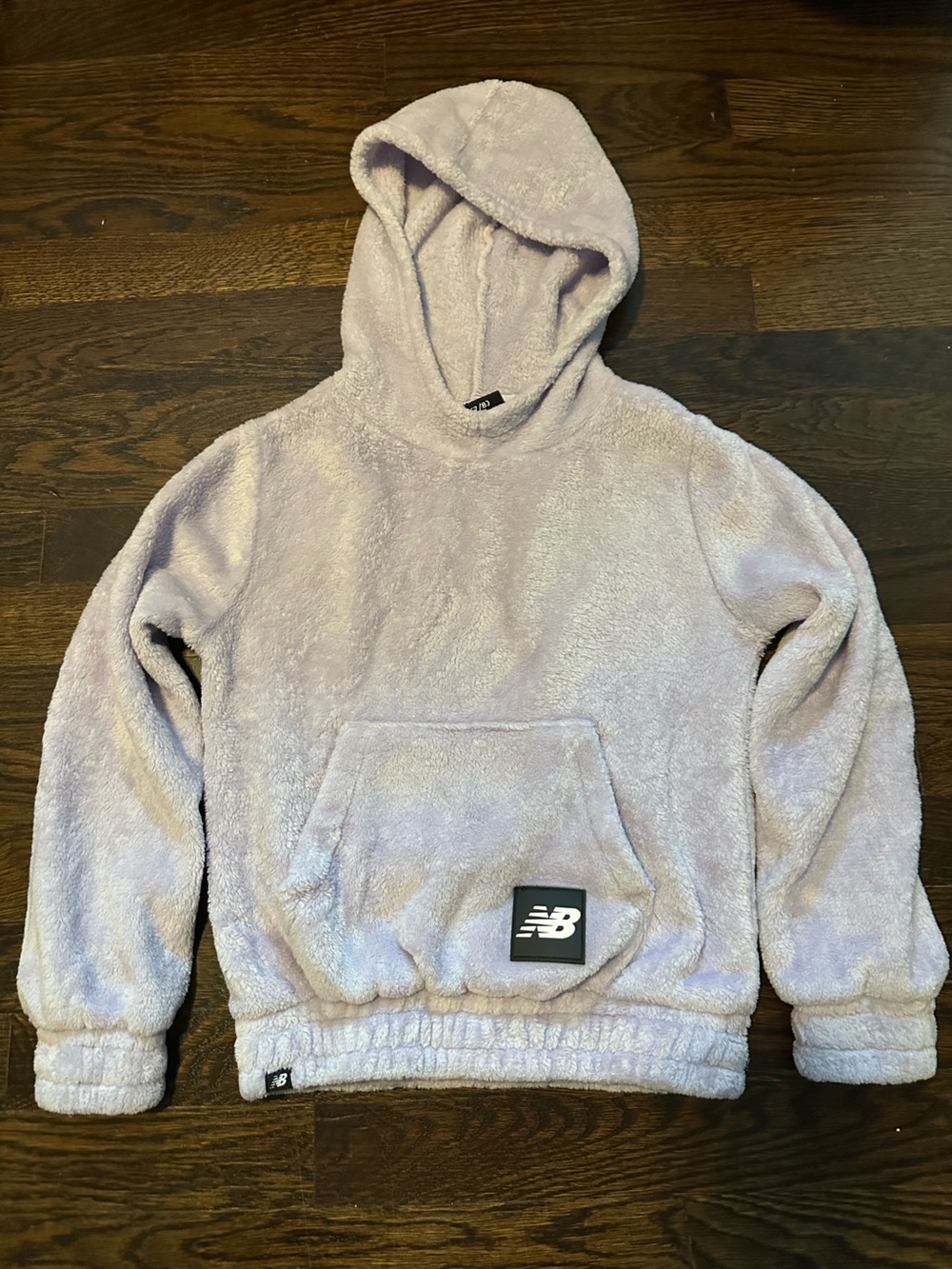 New Balance Plush Lavender Kids Hoodie